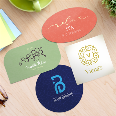 Special Shapes Business Cards